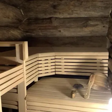 Сasa de vacaciones Rantaruka - Cozy Log With Sauna & Ski-bus 100m *