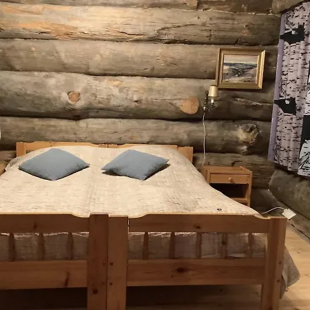 Сasa de vacaciones Rantaruka - Cozy Log With Sauna & Ski-bus 100m Rukatunturi